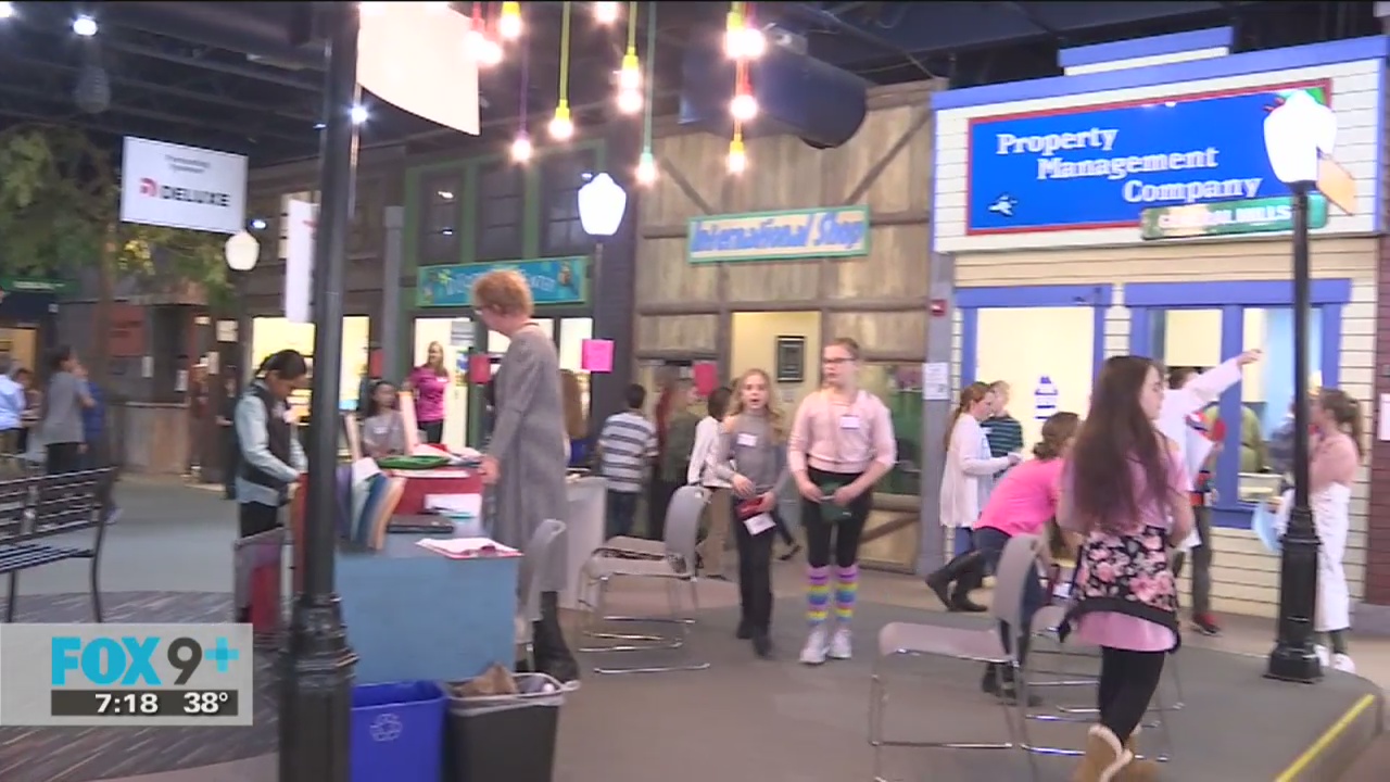 Fifth graders learn adulting is hard at JA BizTown | FOX 9