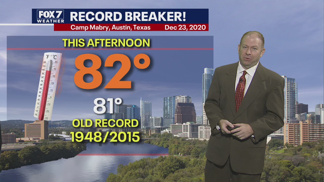 Evening weather forecast for December 23, 2020