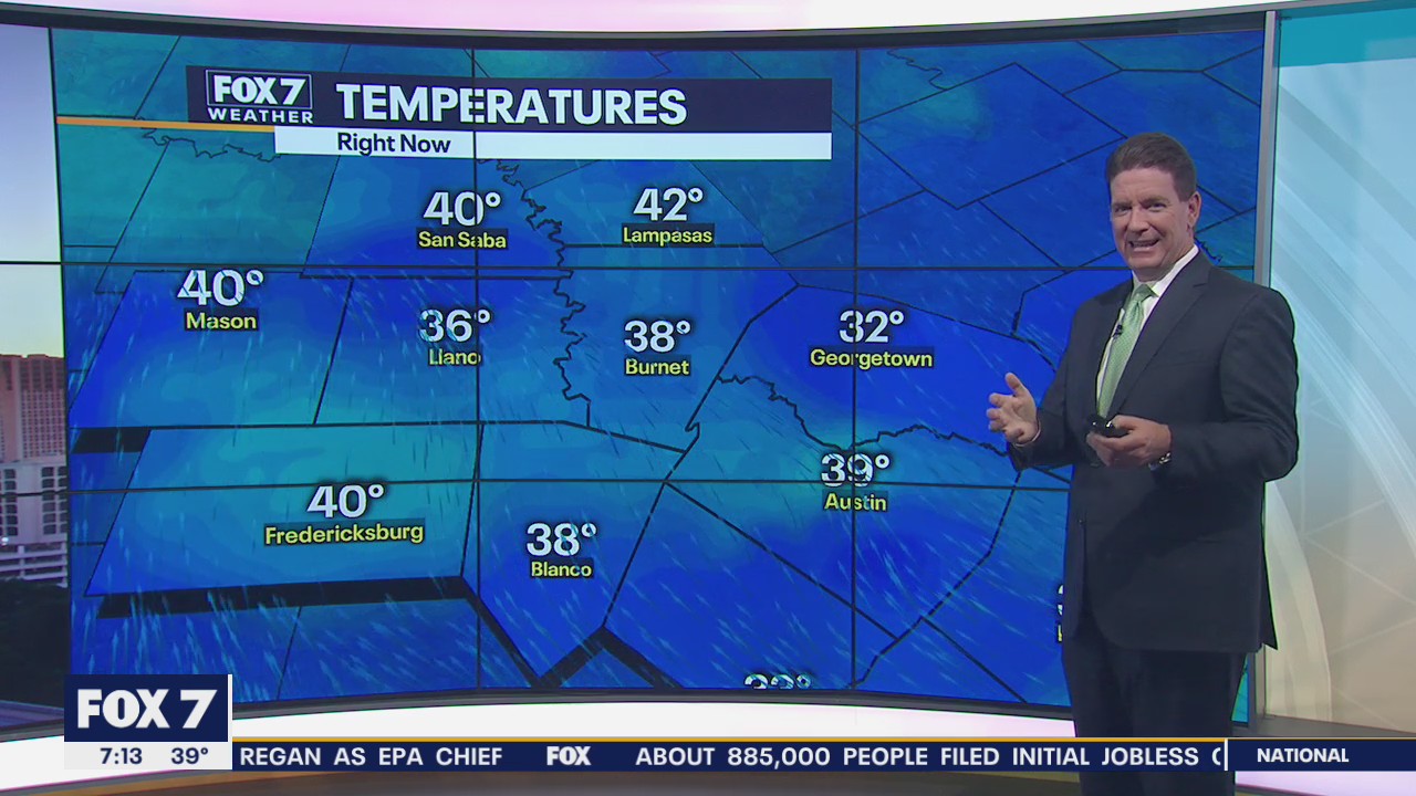 Morning weather forecast for December 18, 2020
