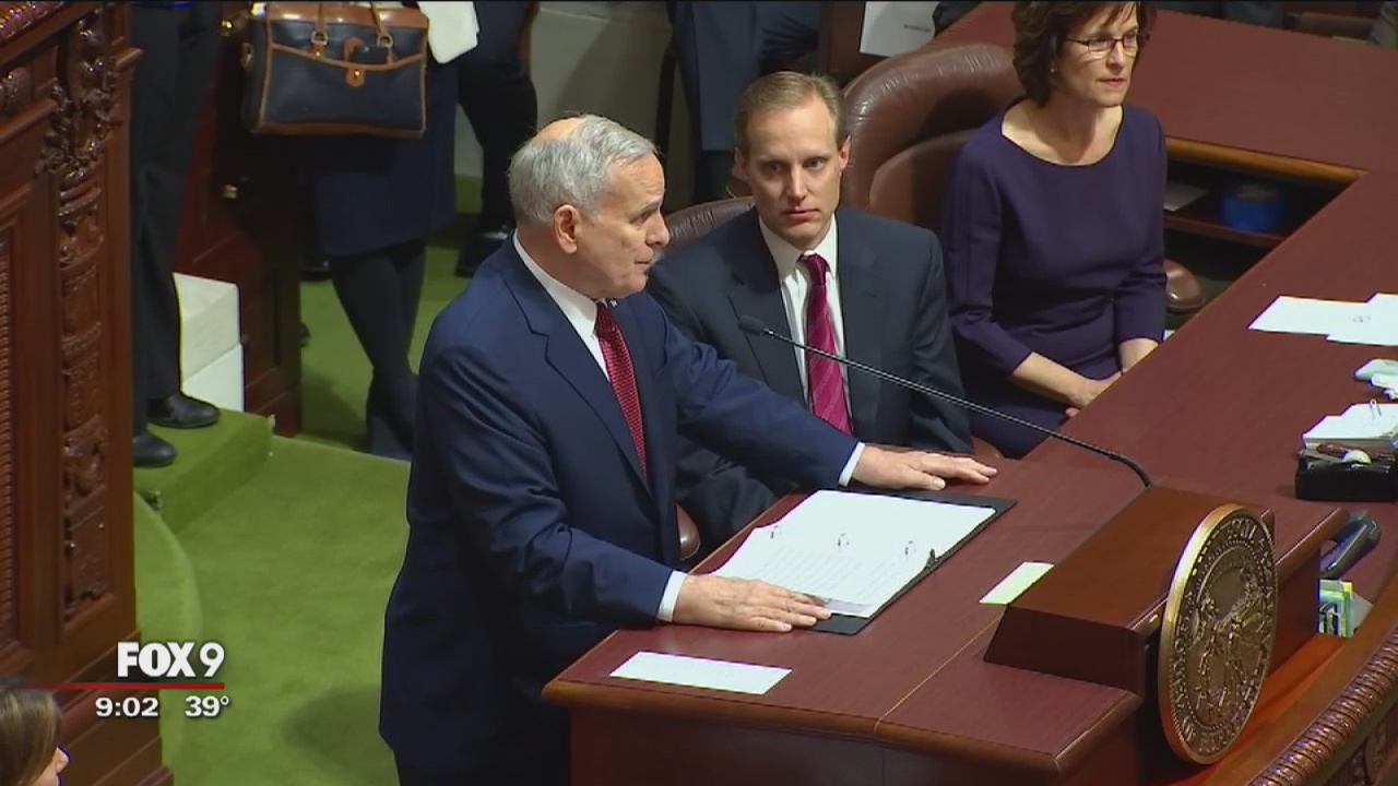 Dayton celebrates Minnesota's progress, diversity in final State of the State address