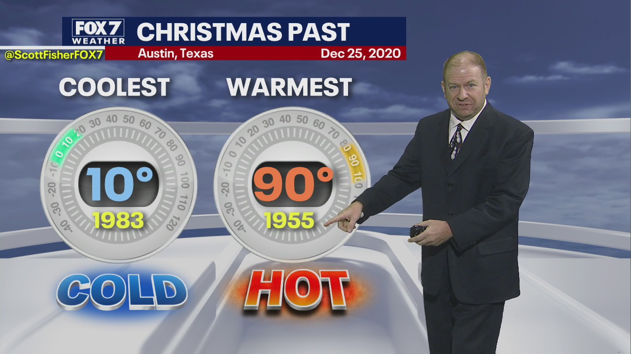 Evening weather forecast for December 25, 2020