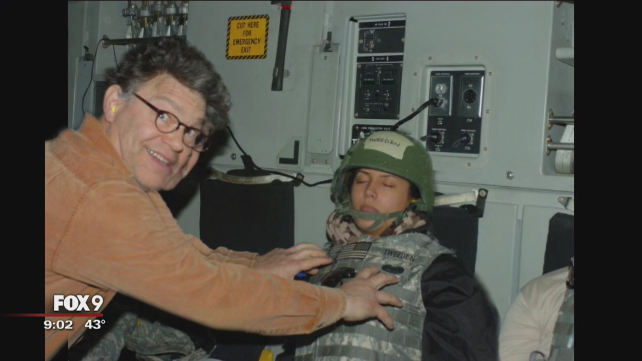 Franken ashamed, embarrassed amid groping allegations