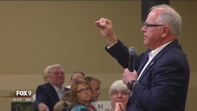 Rep. Walz and Angie Craig hold town hall in Rep. Lewis' district