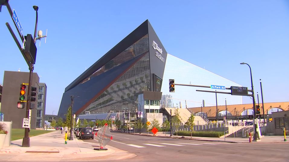 Panel work to begin on U.S. Bank Stadium