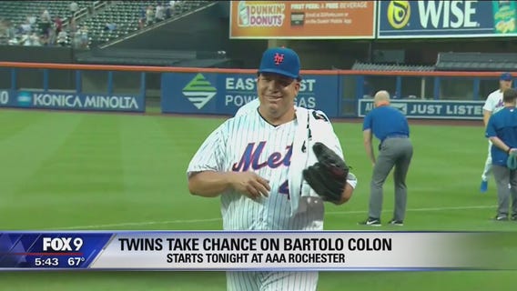 Bartolo Colon to make Twins' debut with AAA Rochester