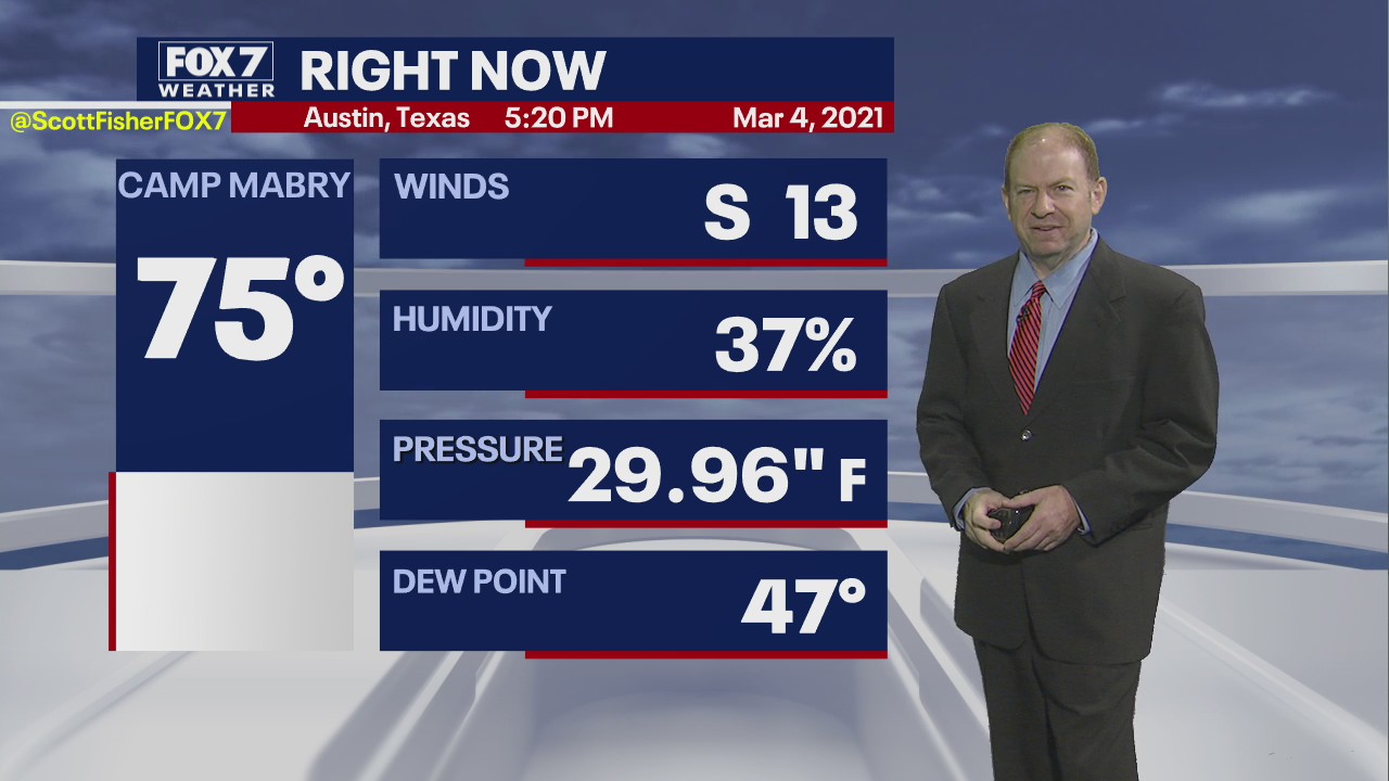 Evening weather forecast for March 4, 2021