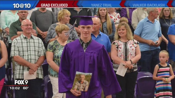 Family: military son's name left out of high school graduation