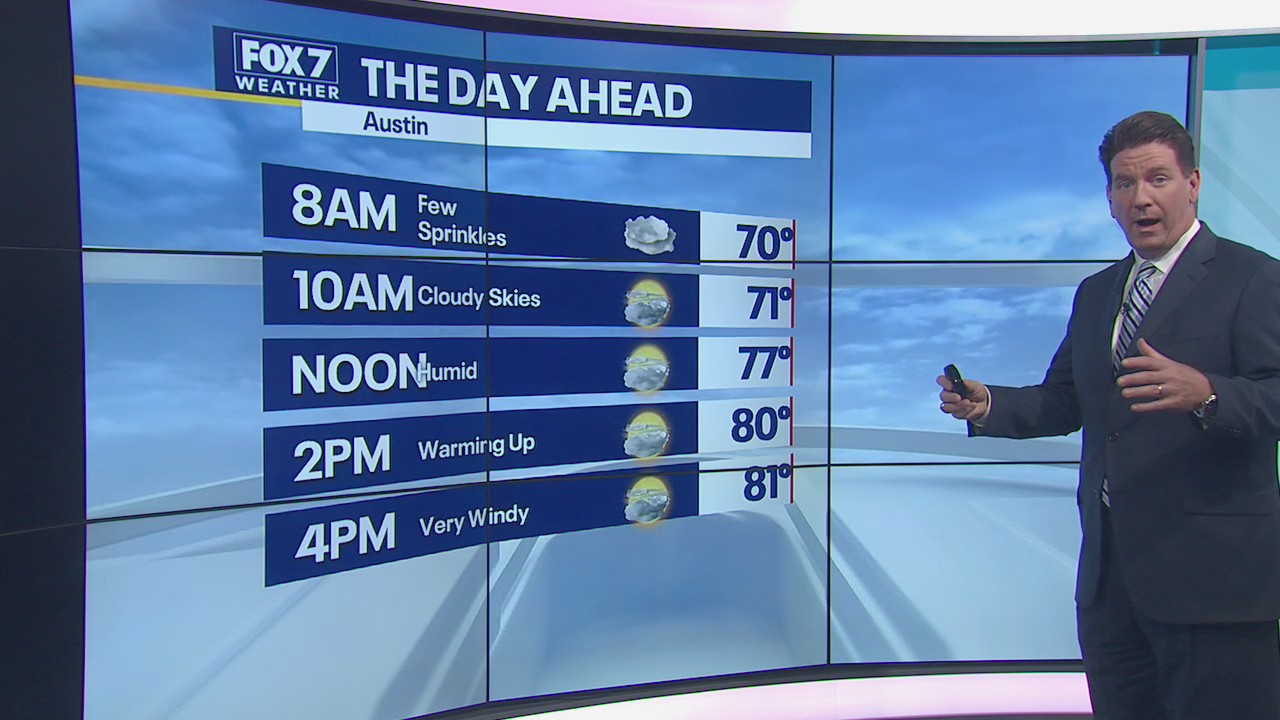 Morning weather forecast for March 11, 2021