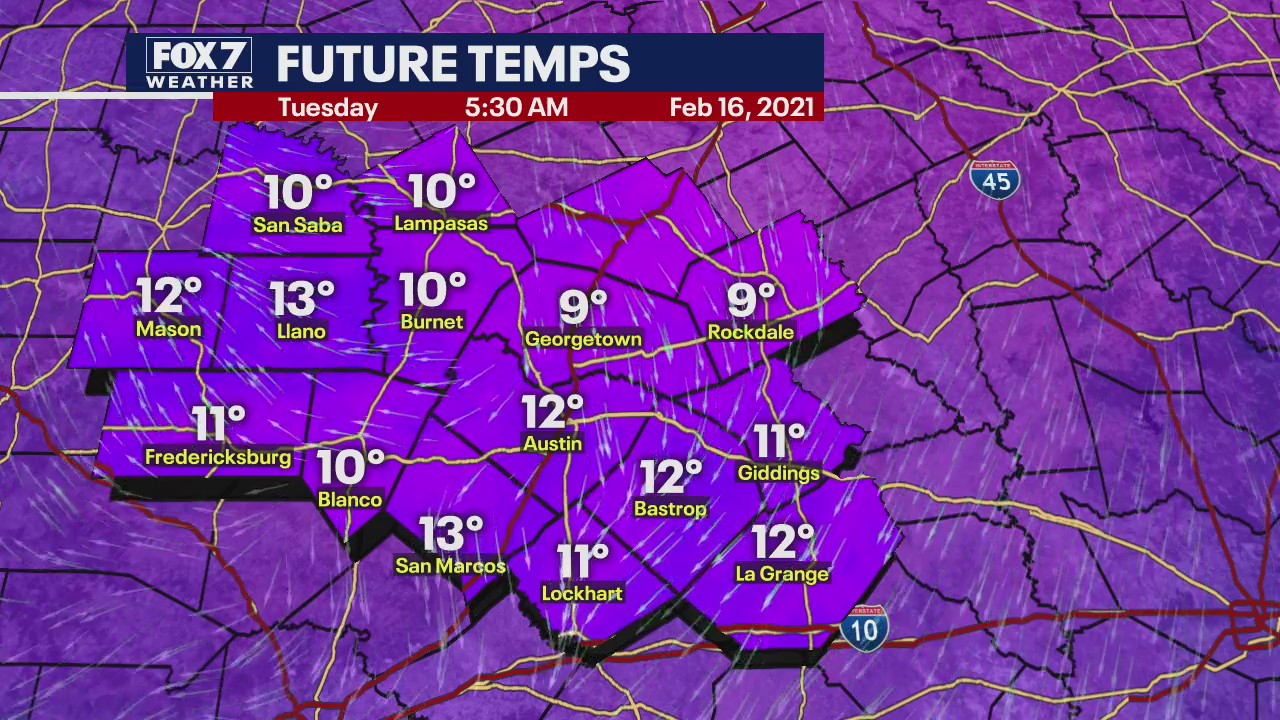 Historic weather: Weather forecast for February 14, 2021