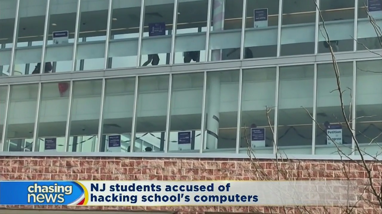 Students accused of changing grades