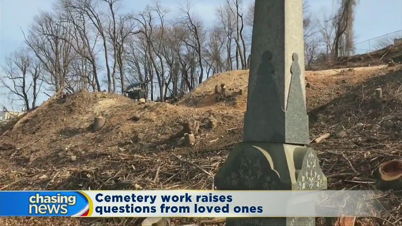Cemetery work raises questions