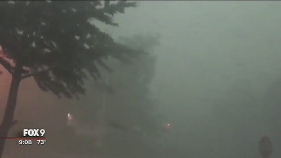 Coon Rapids uses snow plow for hail, residents clean debris