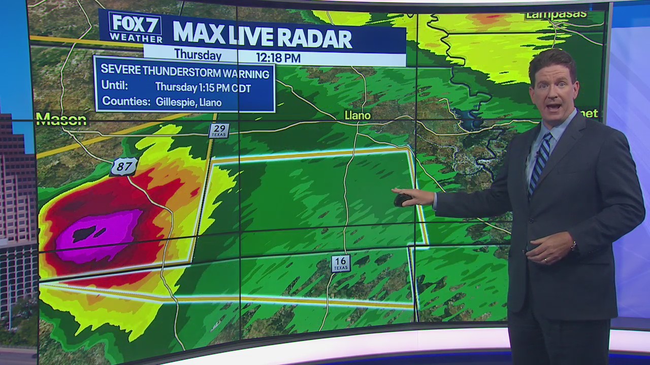 Noon weather forecast for April 15, 2021