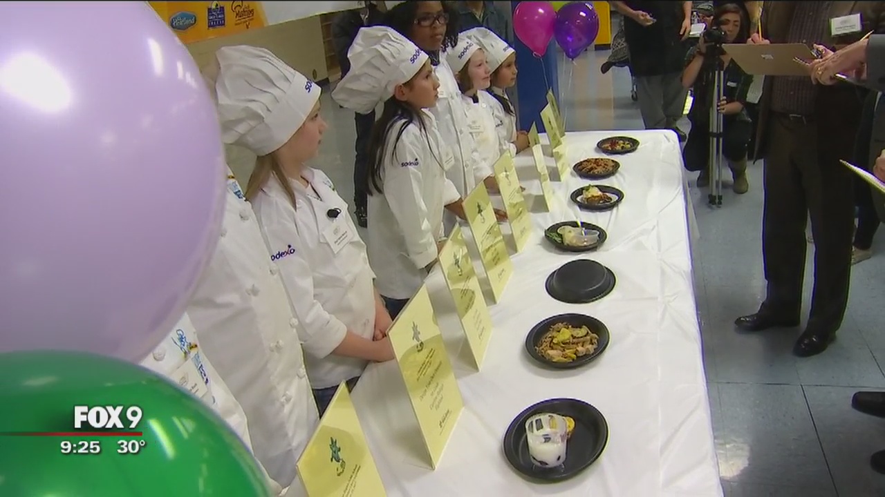 Columbia Heights elementary students battle in a cook-off