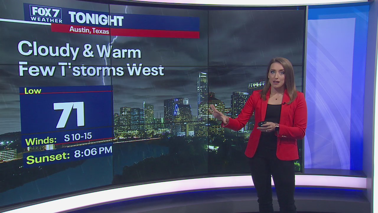 Evening weather forecast for April 27, 2021