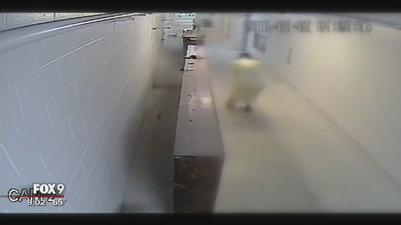 Security camera captures explosion at Islamic community center