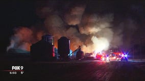 Barn fire kills 63 cows