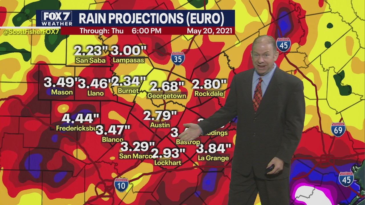 Evening weather forecast for May 13, 2021