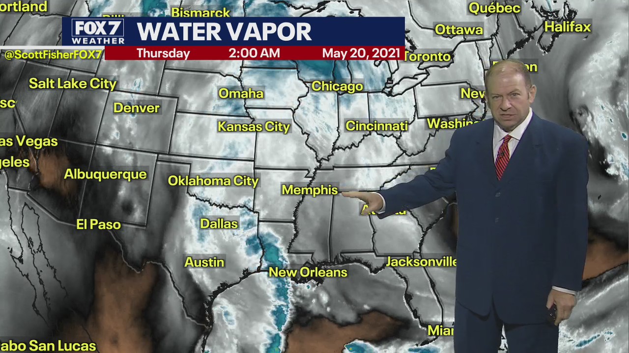 Evening weather forecast for May 20, 2021