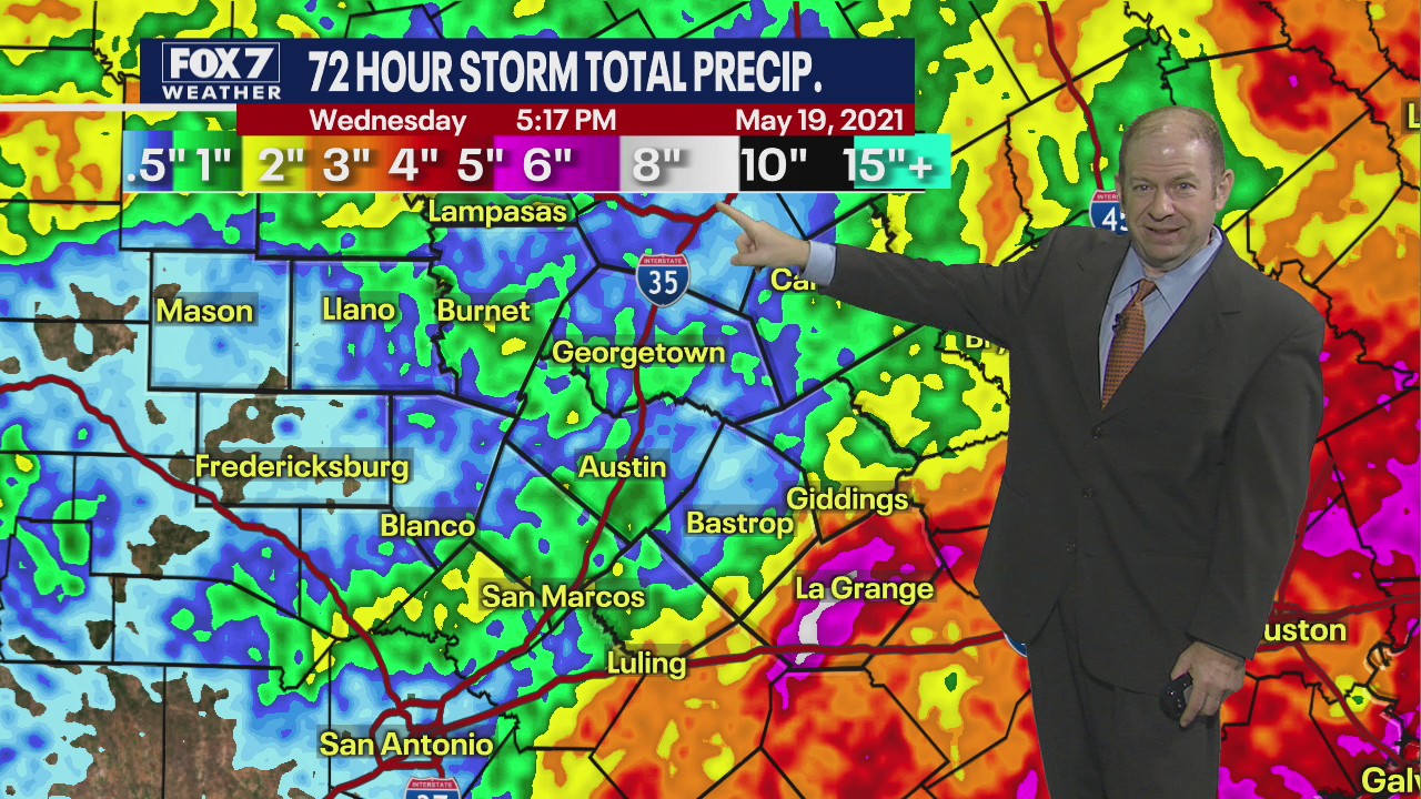 Evening weather forecast for May 19, 2021