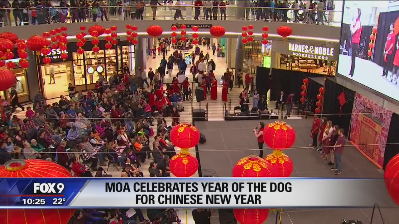 Chinese New Year celebration at Mall of America