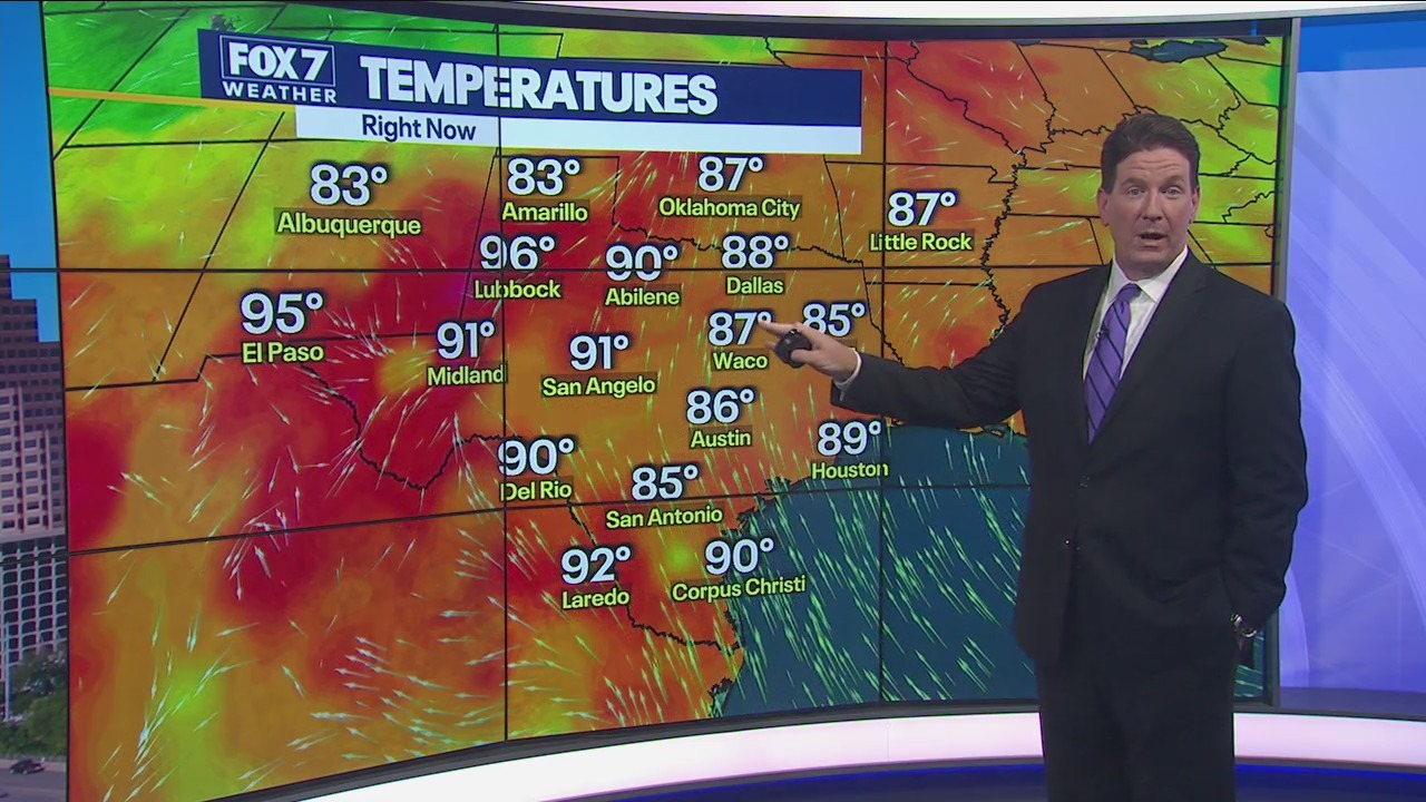 Noon weather forecast for June 11, 2021.