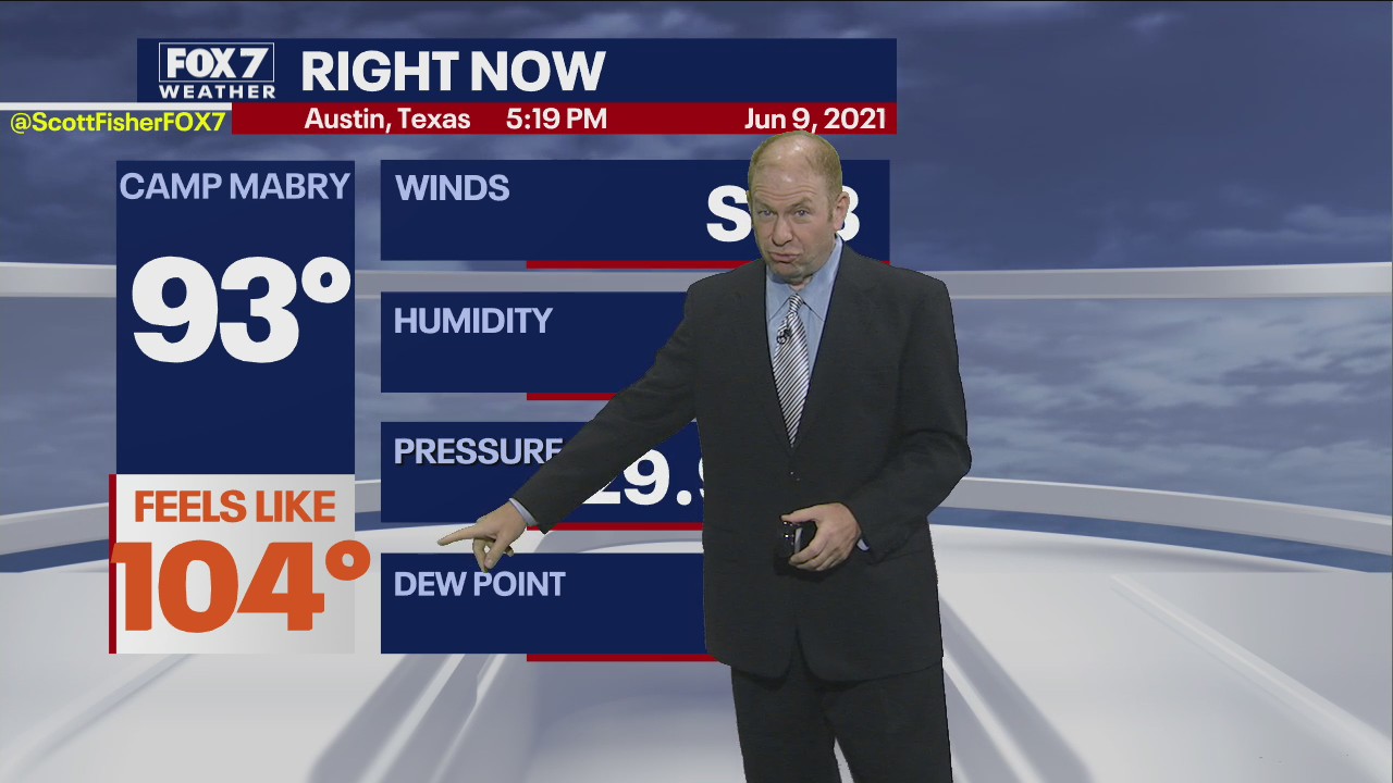 Evening weather forecast for June 9, 2021