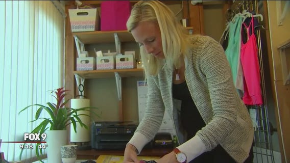 Plymouth woman's clothing line gives back