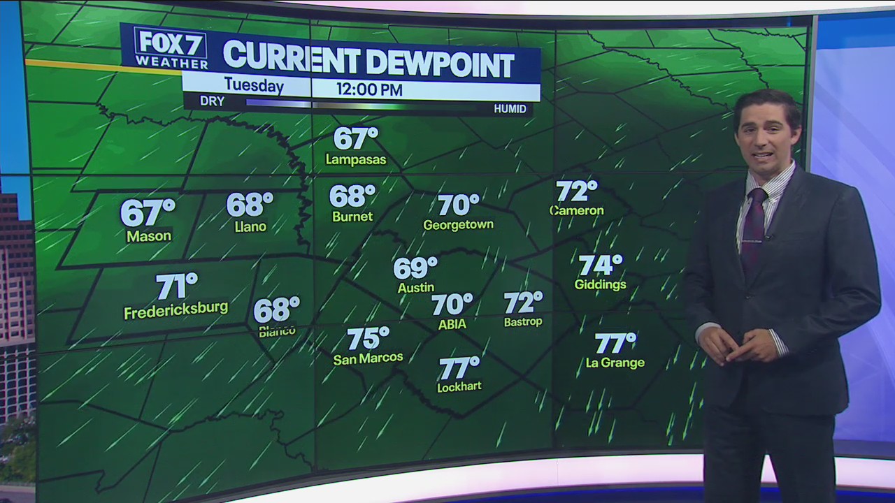 Noon weather forecast for June 22, 2021