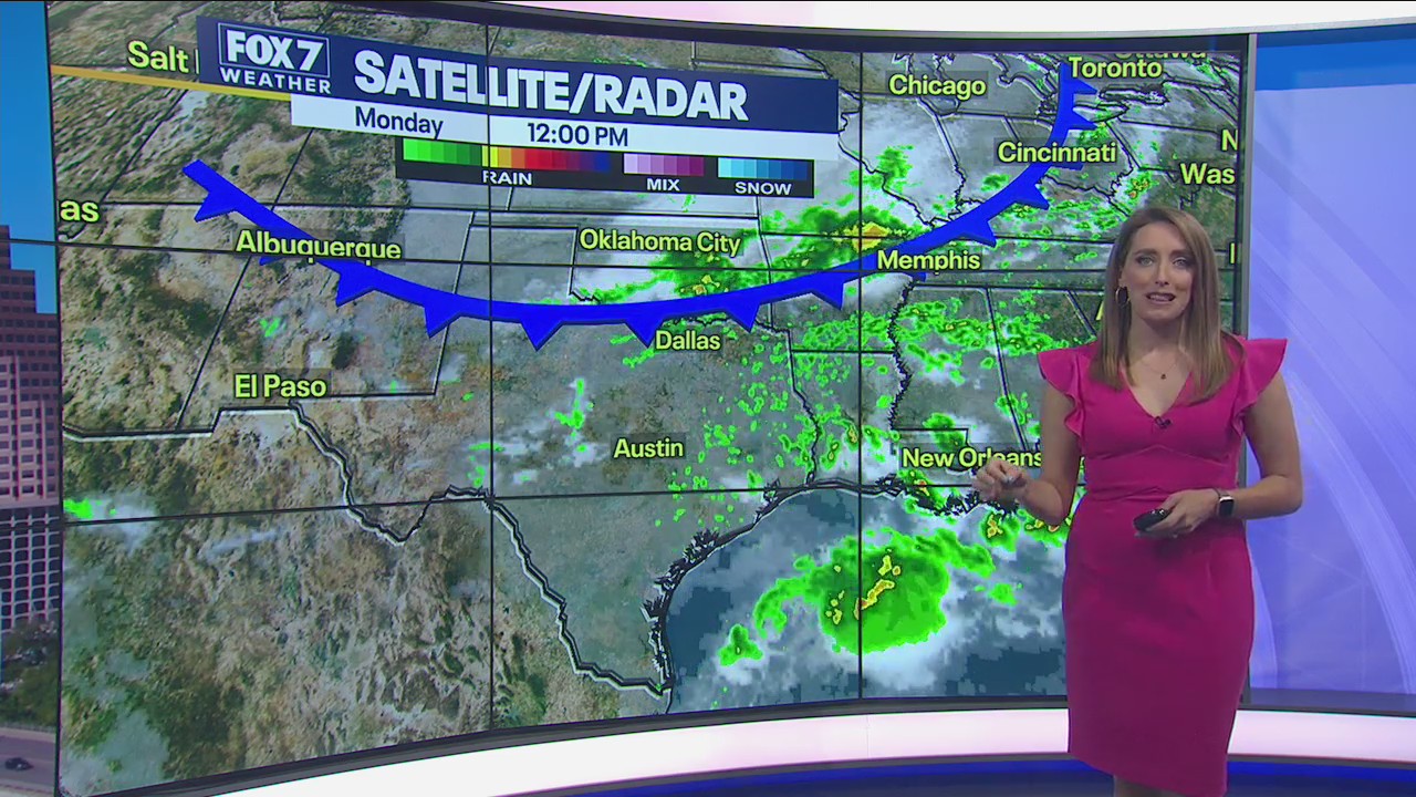 Noon weather forecast for June 21, 2021