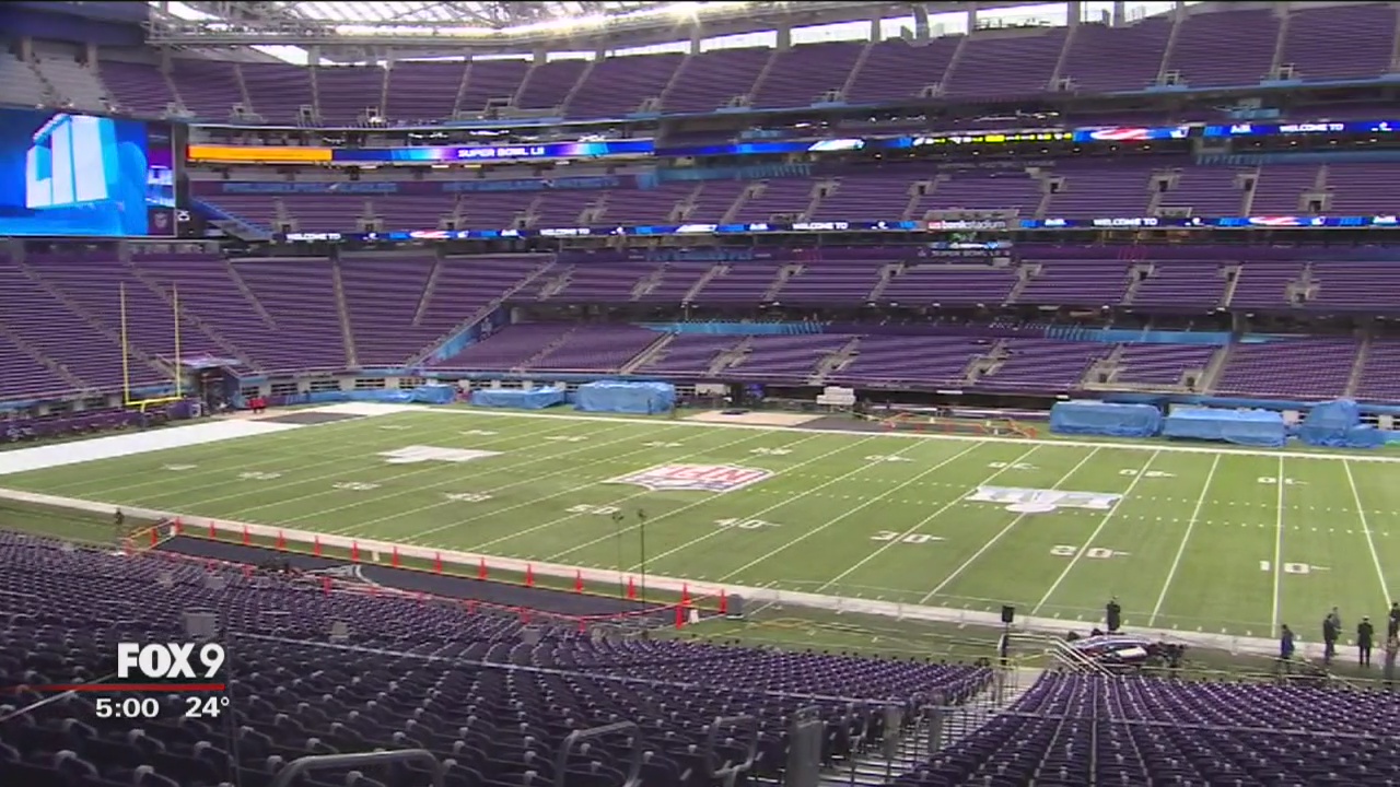 Minneapolis' U.S. Bank Stadium nearly ready for Super Bowl 52