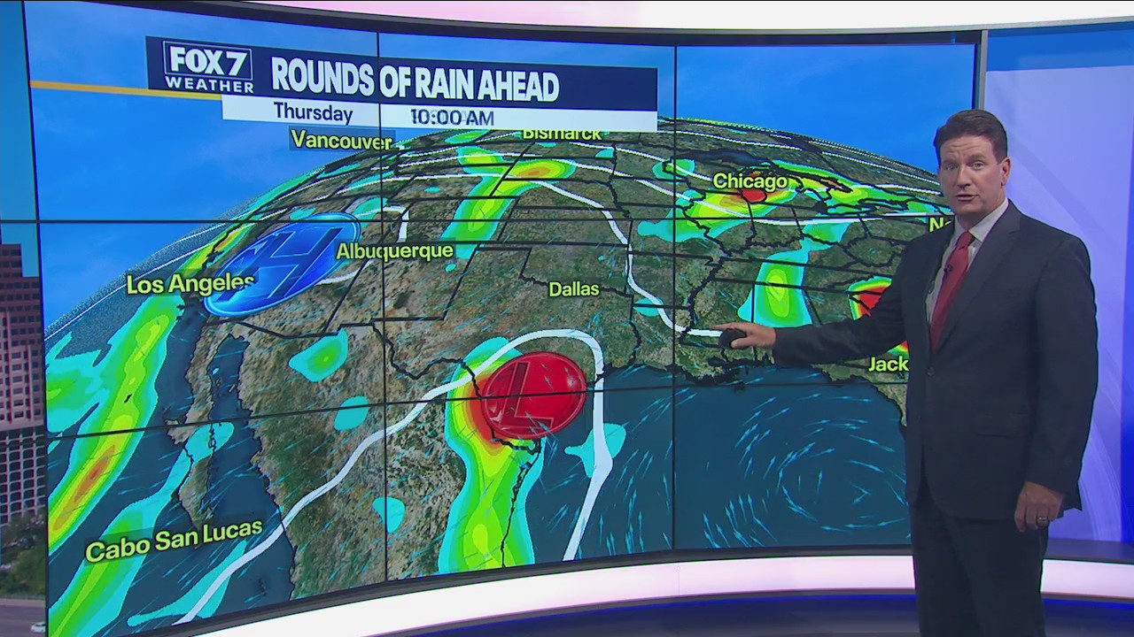 Noon weather forecast for July 7, 2021