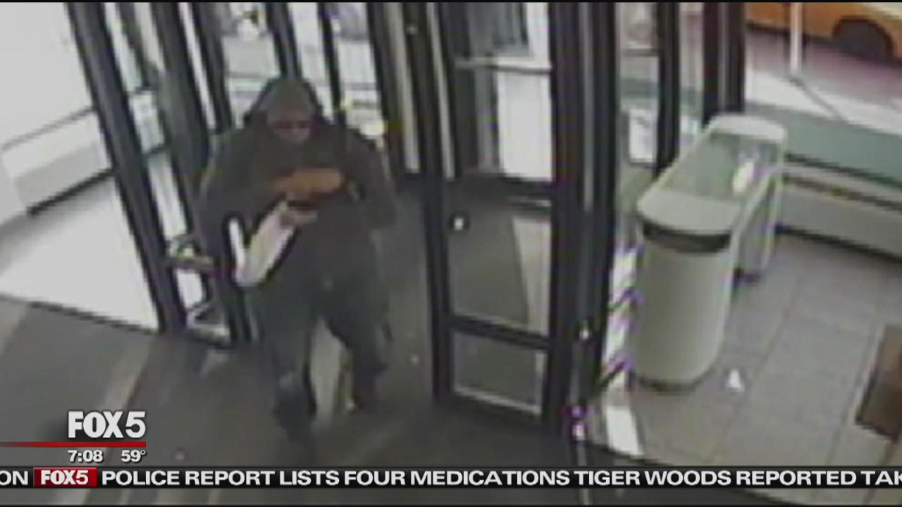 Surveillance Video of Suspect In Acid Threats