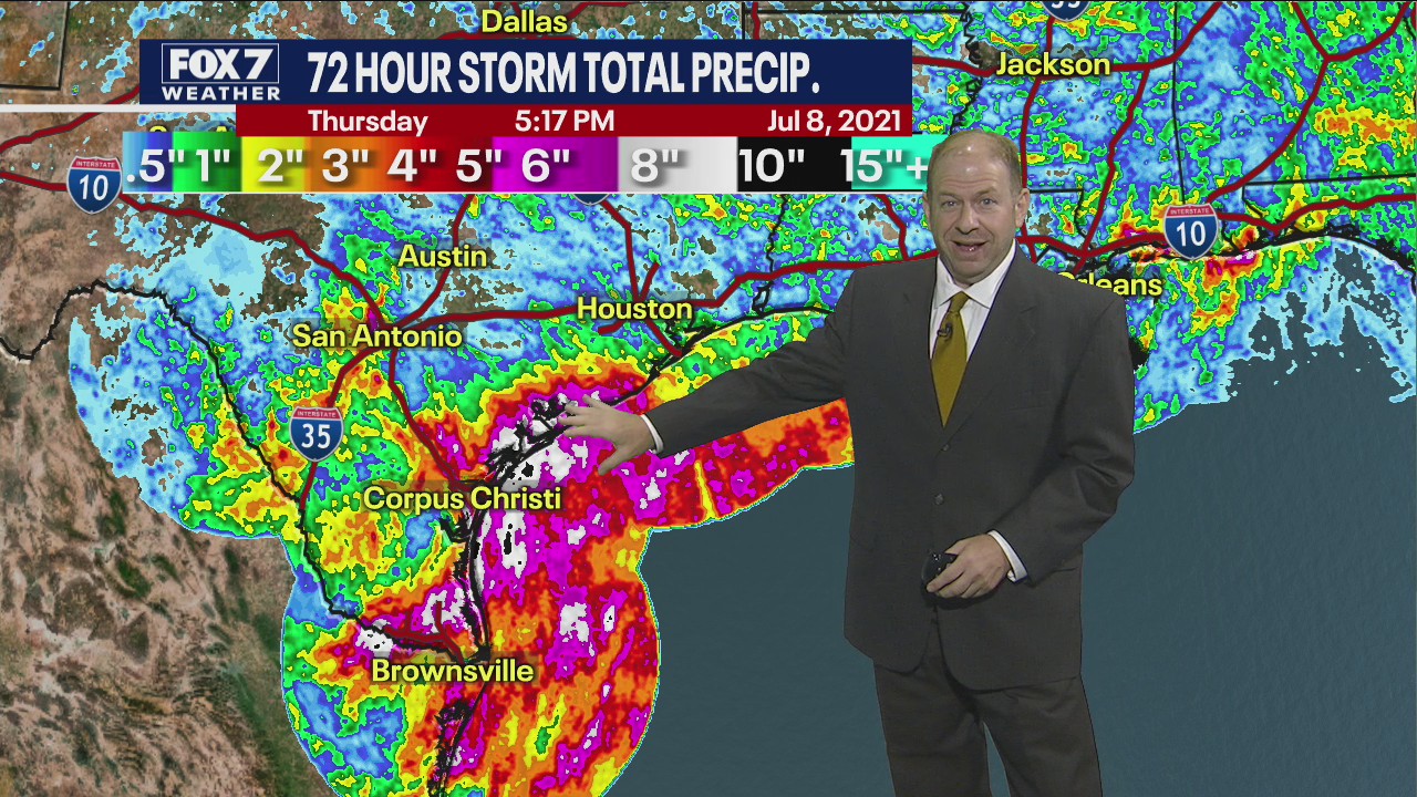 Evening weather forecast for July 8, 2021