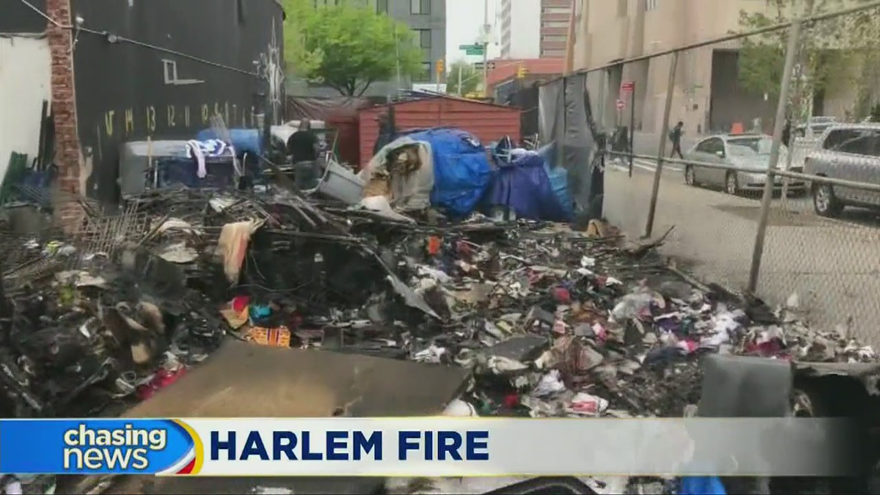 Street vendors lose merchandise in fire