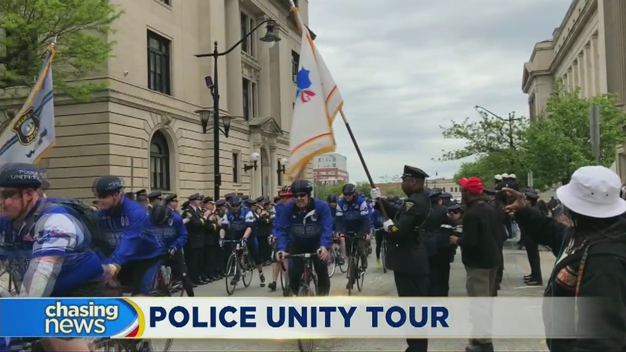 Officers gear up for 2019 Police Unity Tour