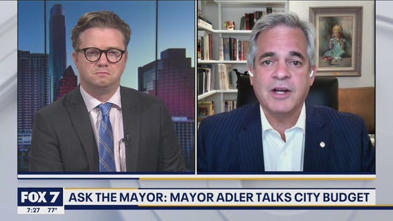 LIVE: Mayor Adler talks City budget
