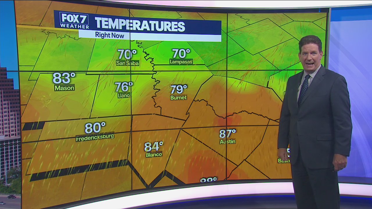 Noon weather forecast for July 12, 2021