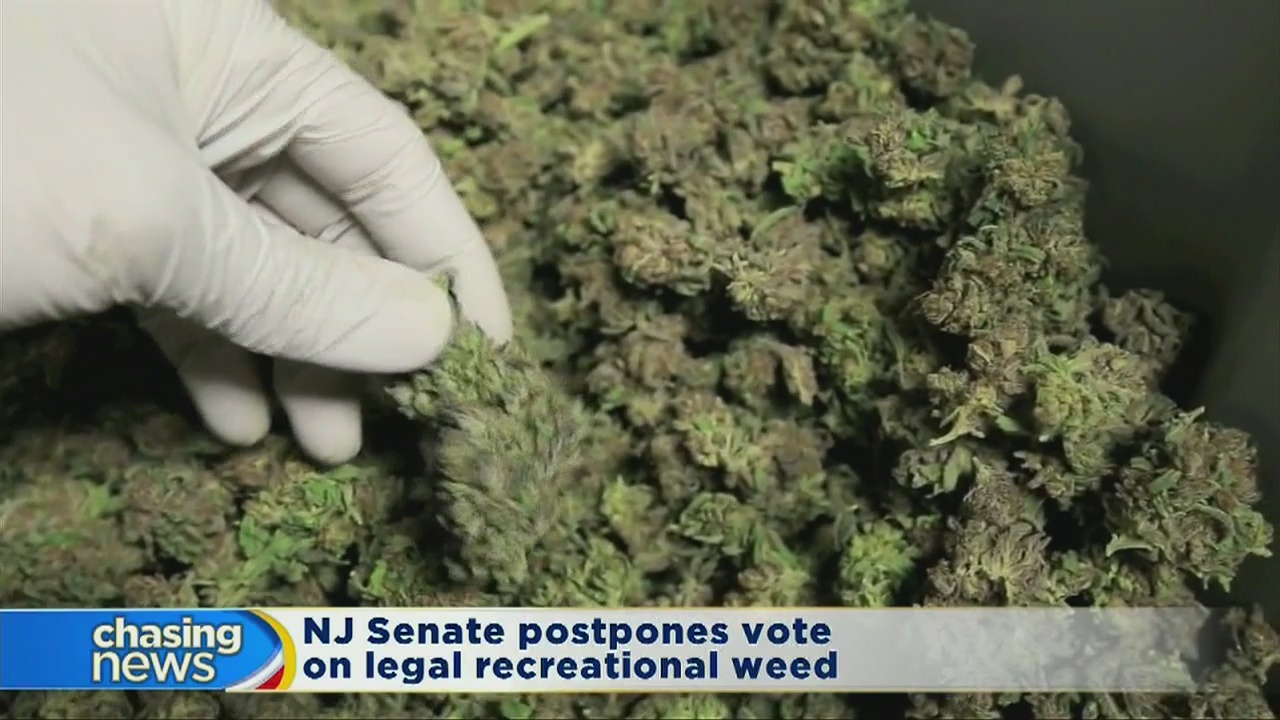 NJ vote on legal recreational weed postponed