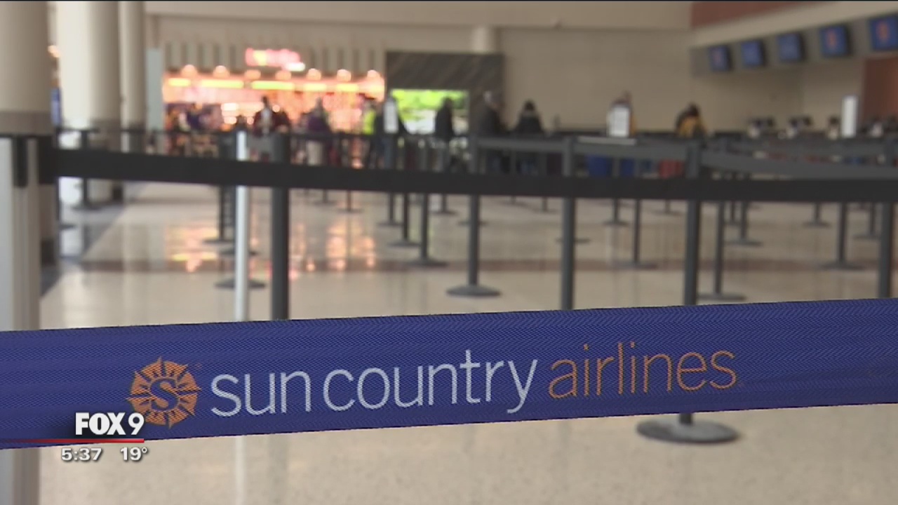 Sun Country laying off 350 employees at MSP Airport