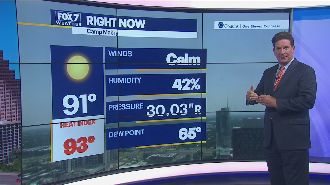 Noon weather forecast for July 28, 2021