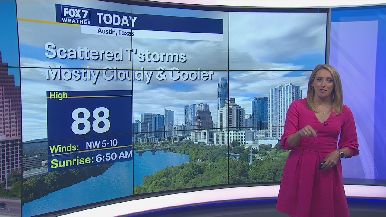 Noon weather forecast for August 2, 2021