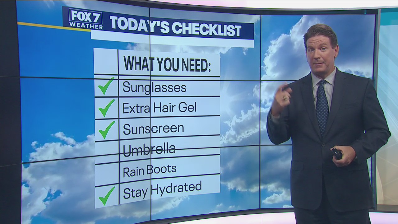 Morning weather forecast for August 9, 2021