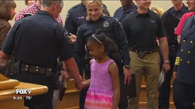 Heroes honored for saving drowing girl in Burnsville