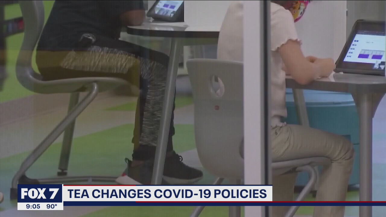 TEA changes COVID-19 guidelines for schools on masks, notifications