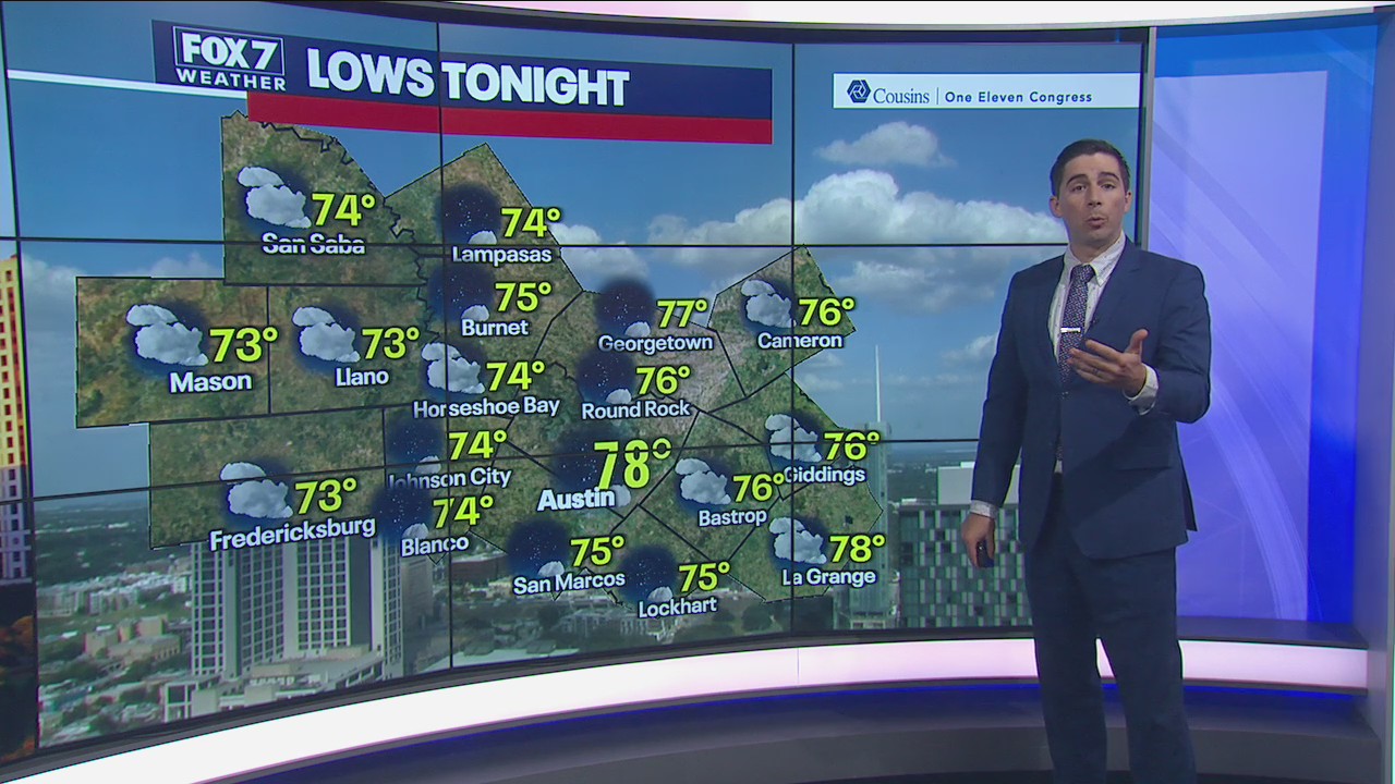 Evening weather forecast for August 19, 2021