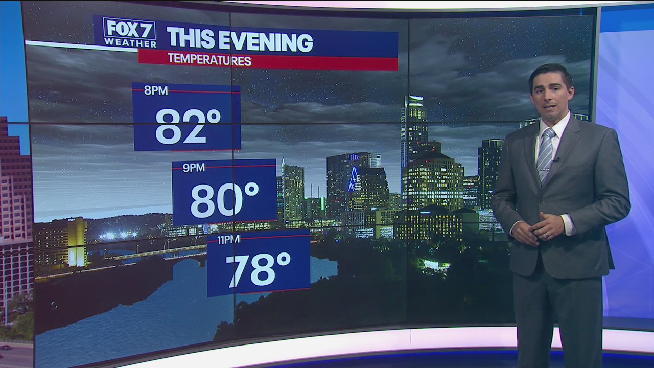 Noon weather forecast for August 27, 2021
