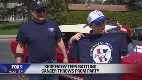 Shoreview teen with cancer hosts prom of his very own