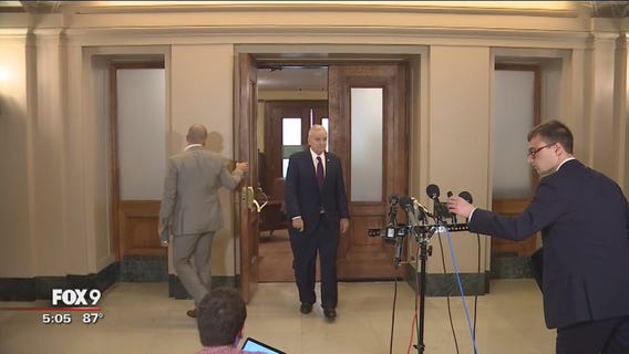 Republicans sue Gov. Dayton over line-item veto of legislative funding