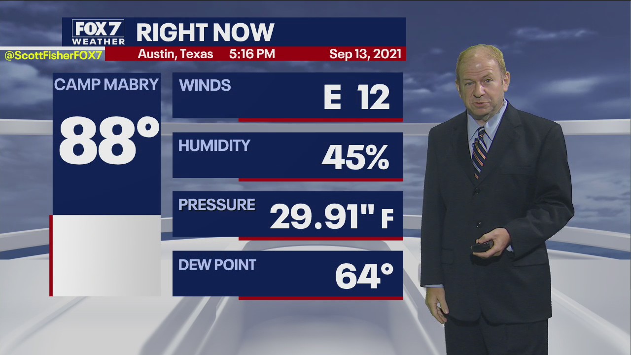 Evening weather forecast for September 13, 2021